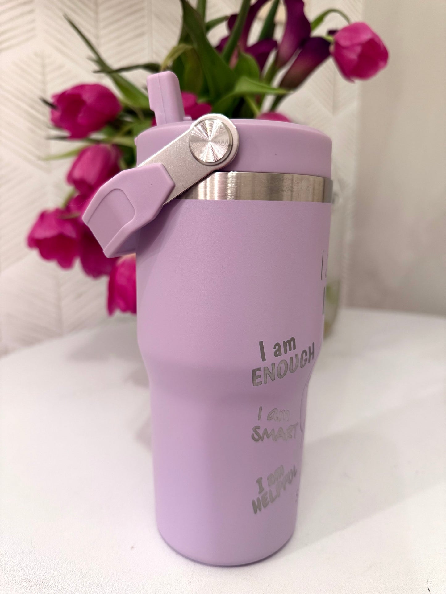 Emotional Support Cup for Kids, 20oz Personalized gift tumbler with Name