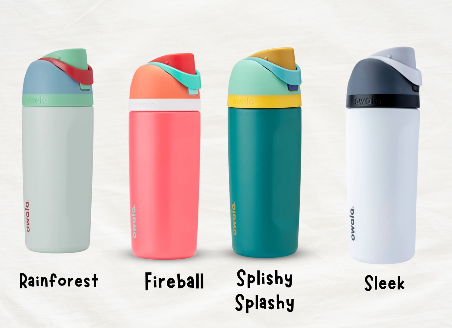 Monster Jam Engraved Owala Free Sip 16oz, Trucks and Cars