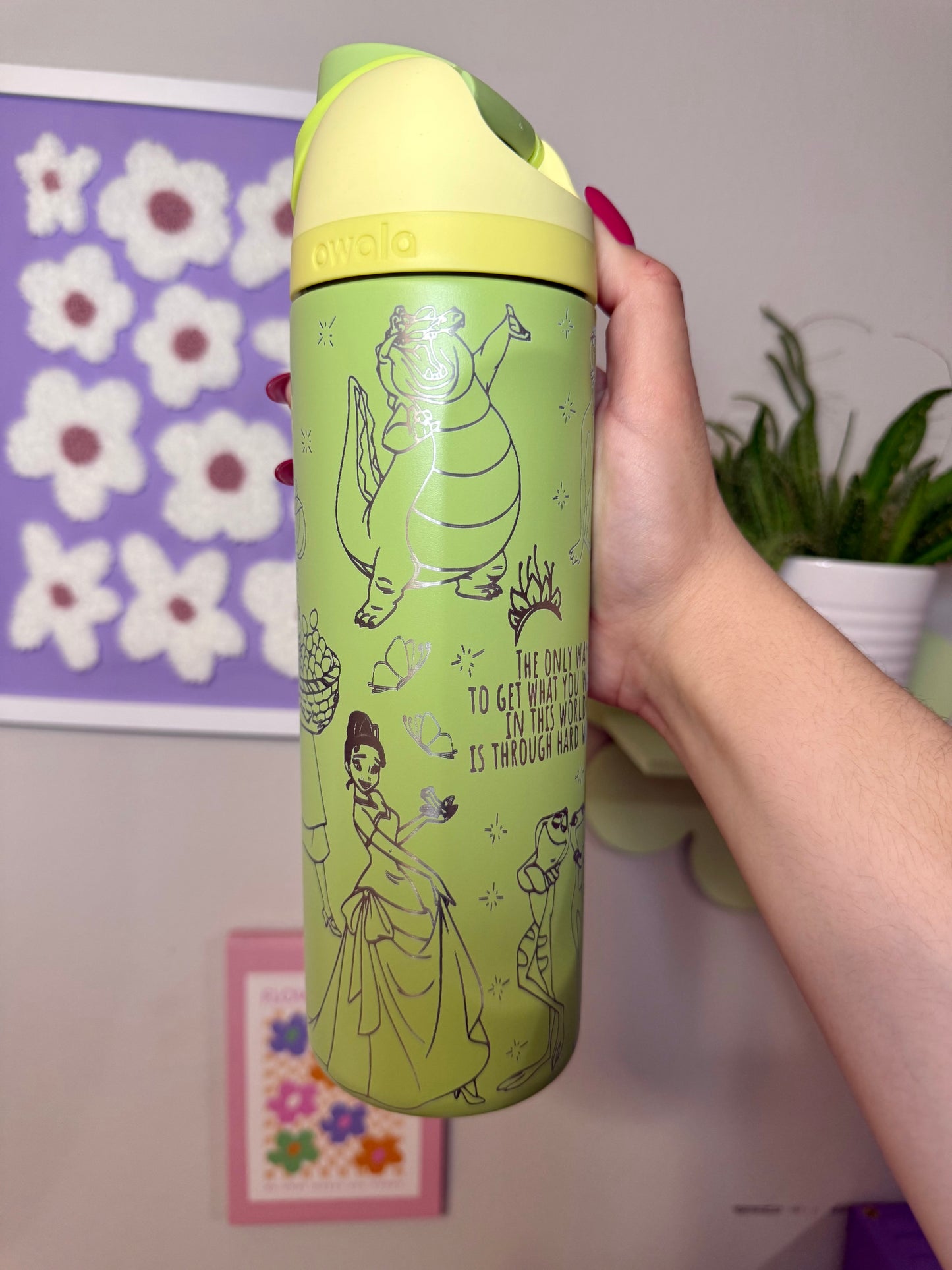 Disney Tiana Owala FreeSip 24oz Princess and the Frog