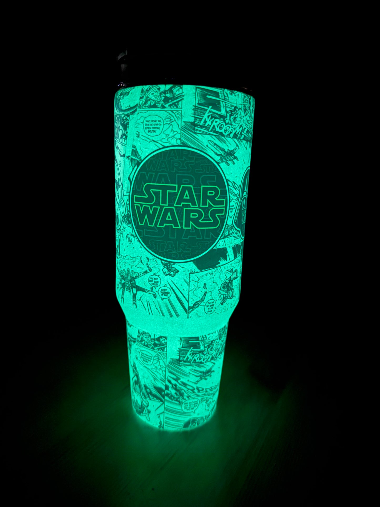 StarWars Tumbler 40oz Glow in the Dark