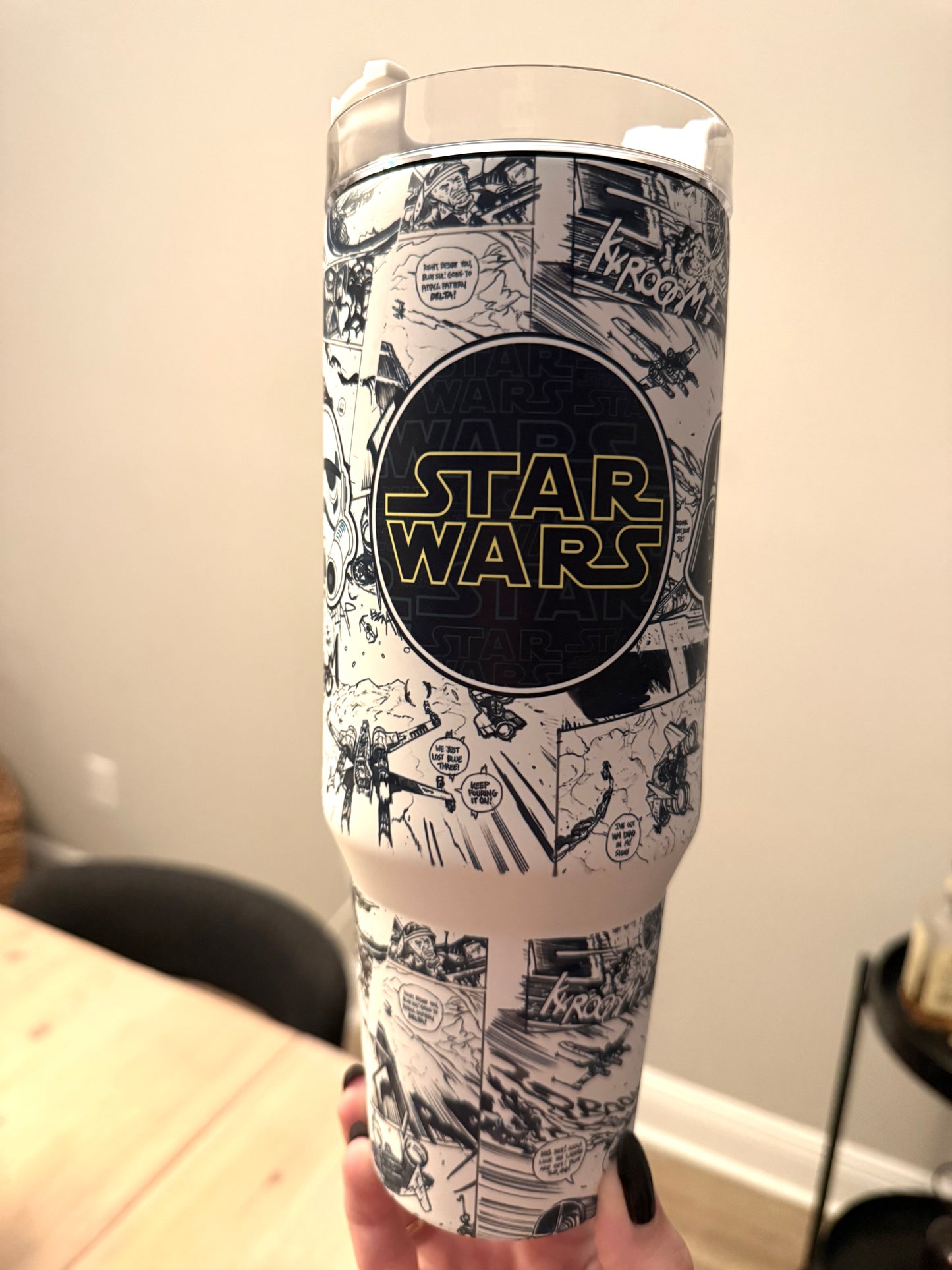 StarWars Tumbler 40oz Glow in the Dark