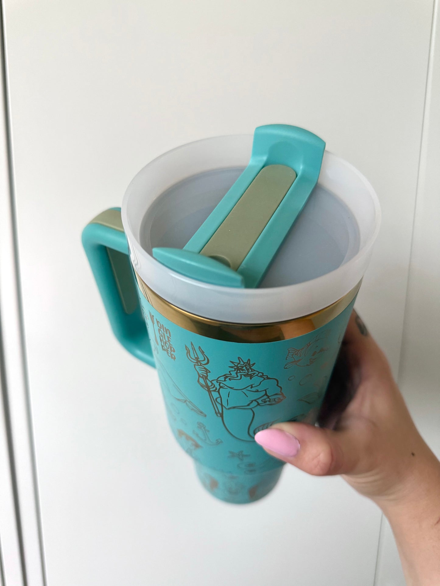 Mermaid Ocean Engraved 40oz Tumbler