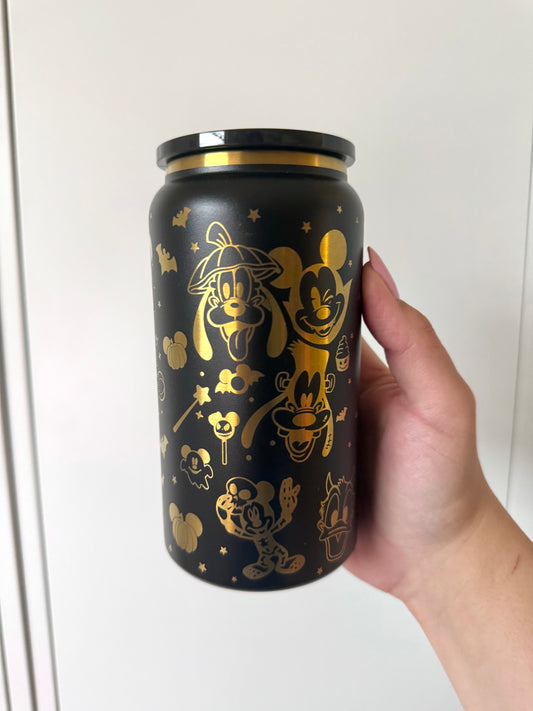 Halloween Pals Engraved 16oz Tumbler