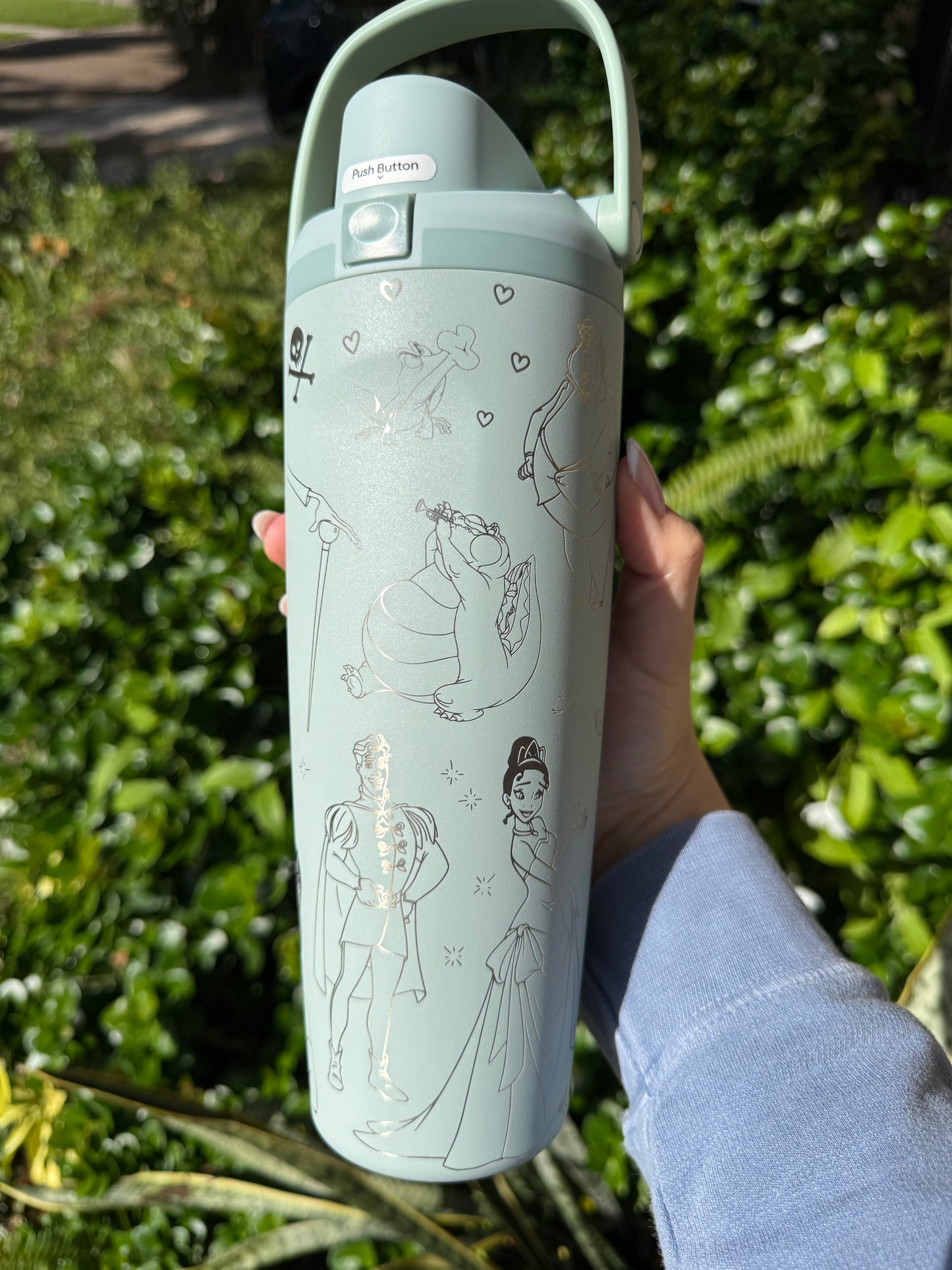 Tiana Princess and the Frog, Engraved Owala Sip Sway
