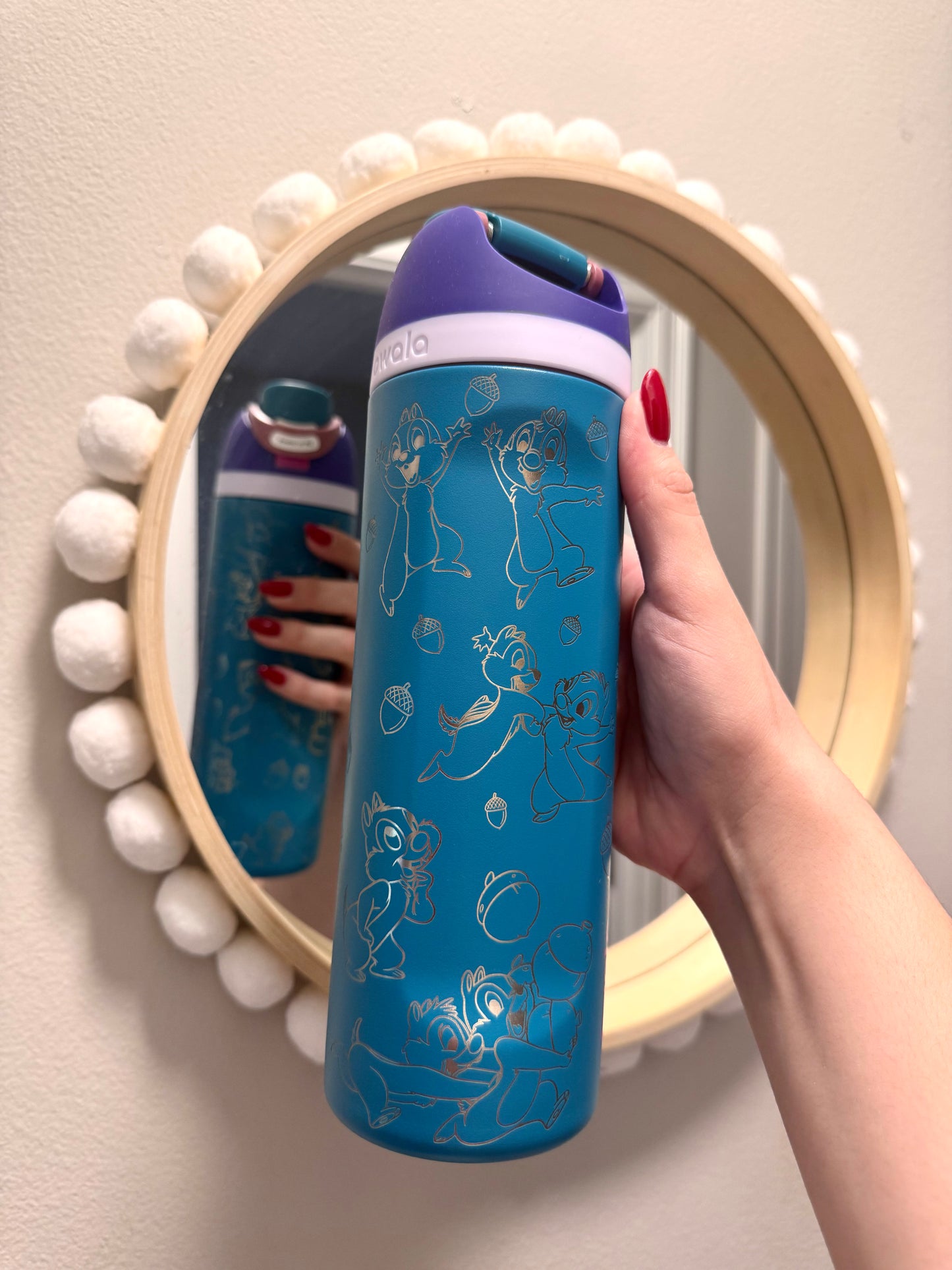 Ready to Ship Engraved Owala, Chip and Dale 24oz