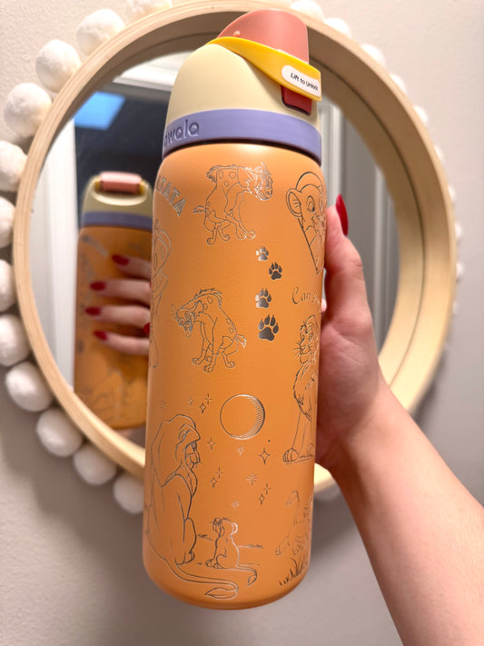 Ready to Ship Engraved Owala, Lion King 32oz