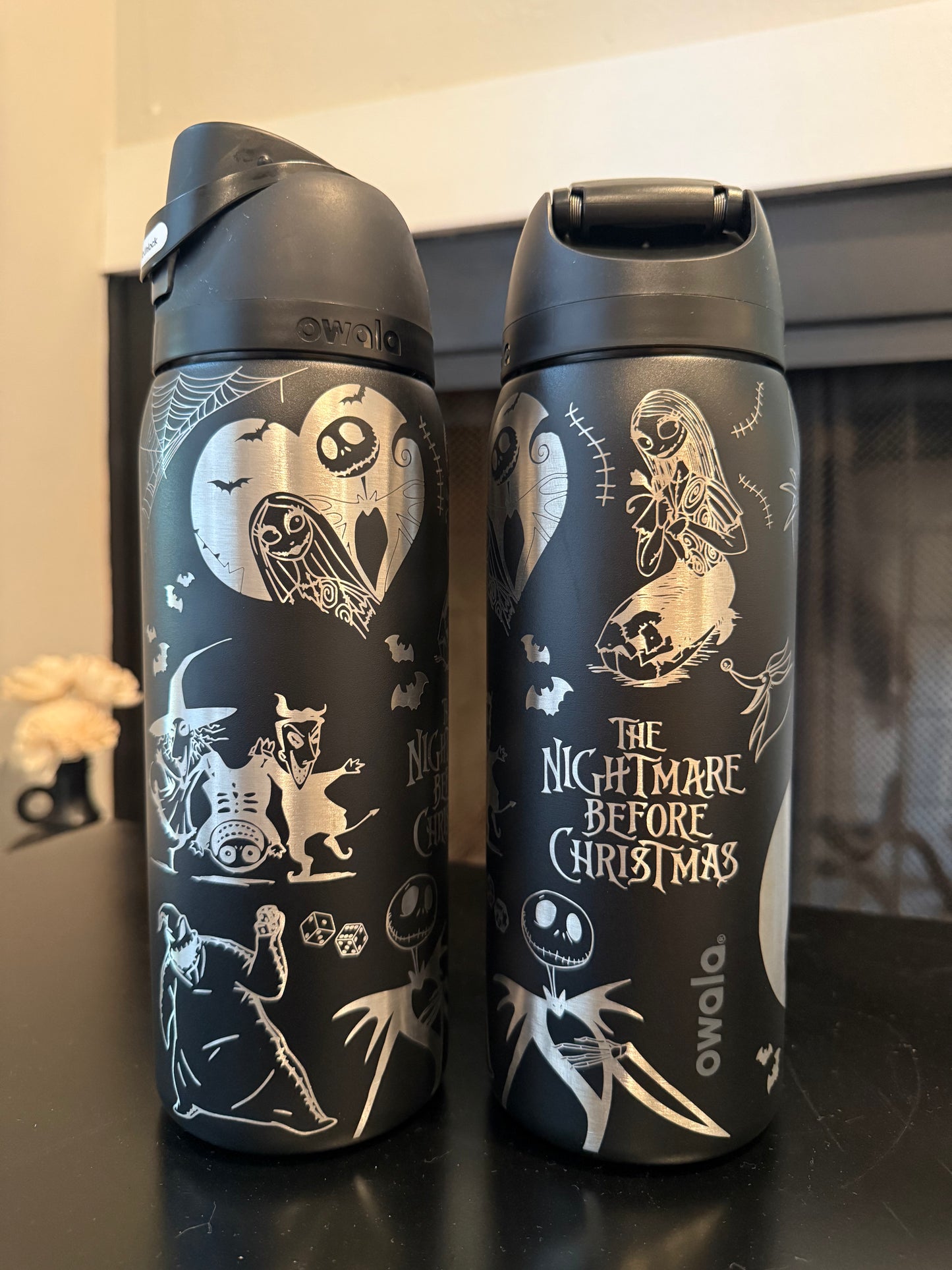 Christmas Love Story Engraved Owala Free Sip