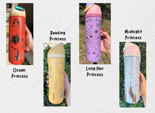 Princess Pick Your Design 24oz Owala Free Sip