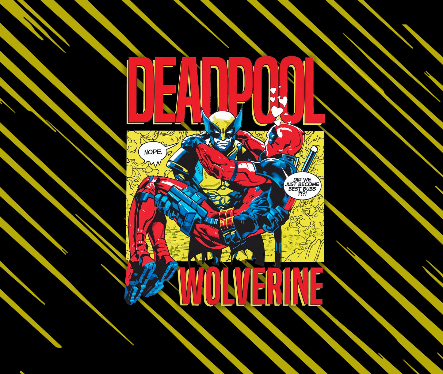 Marvel DeadPool and Wolverine 20oz Stainles Steel Skinny Tumbler, Insulated Superhero Personalized Travel Cup with Straw Gift for him