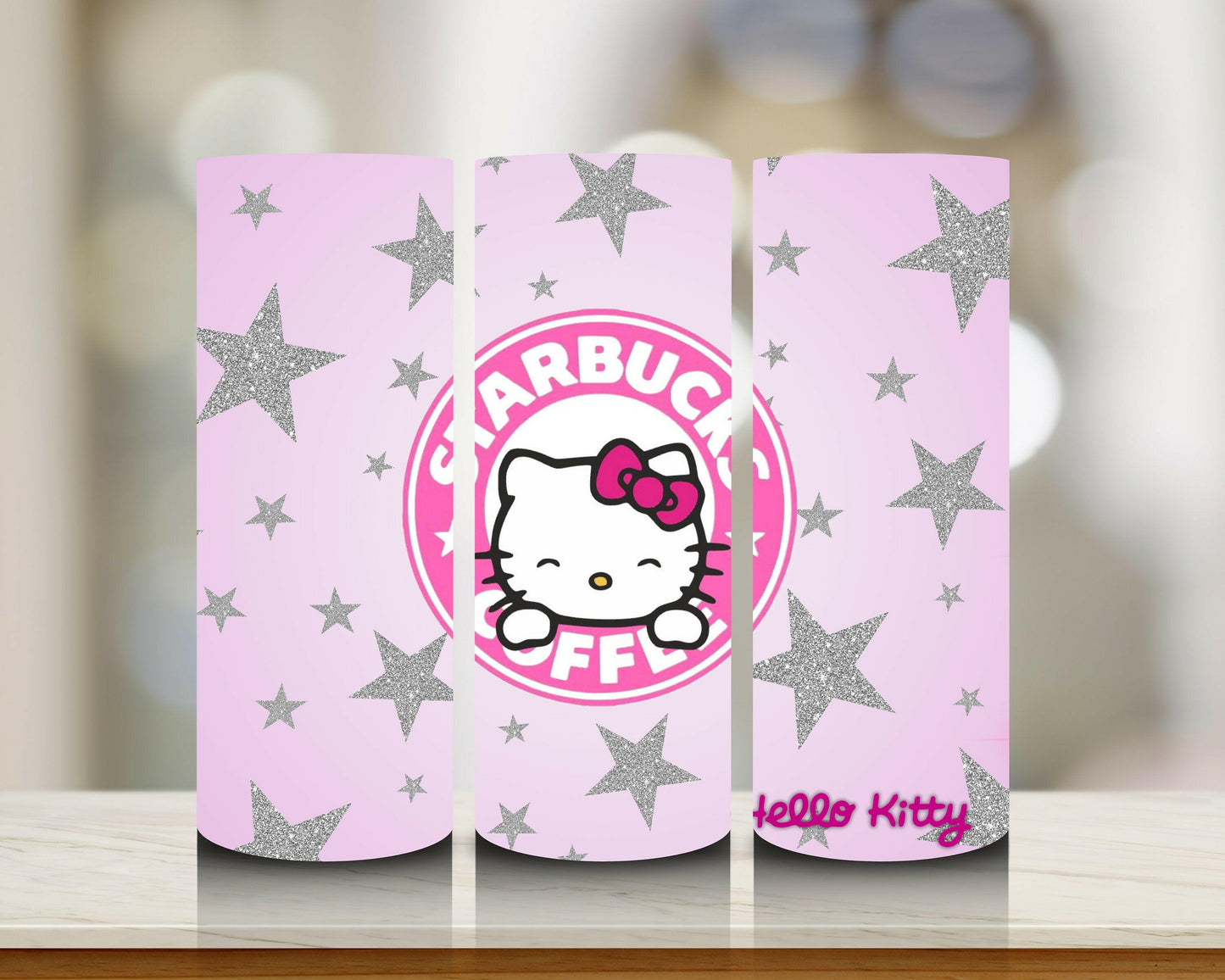 Kitty Inspired Personalized 20oz Starbucks Stainless Steel w/ Straw perfect gift for her