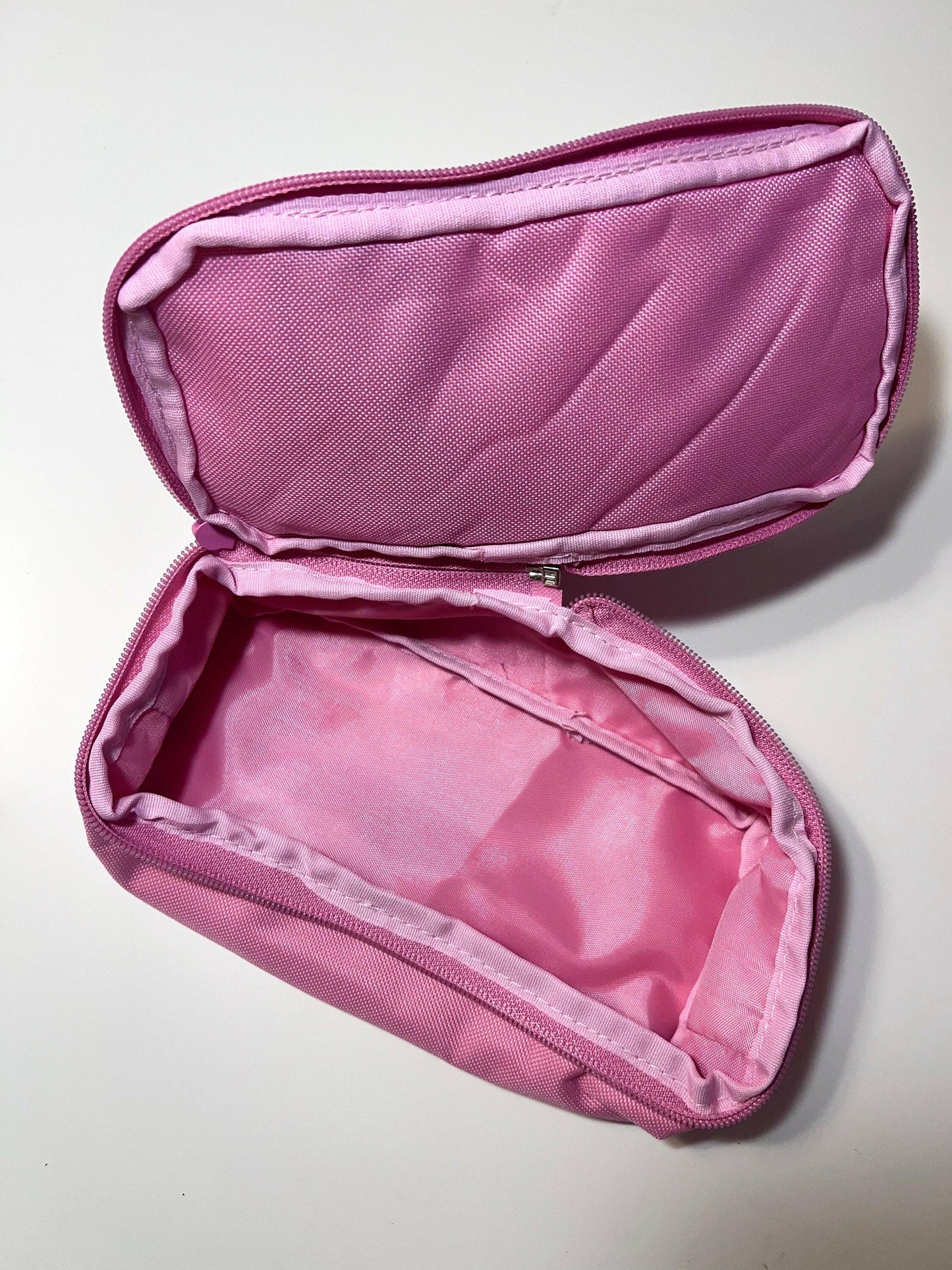 Kids Personalized Toiletry bag Disgust Inside Out Pink Custom With Your Child Name for School or Party favor, Perfect gift for girls