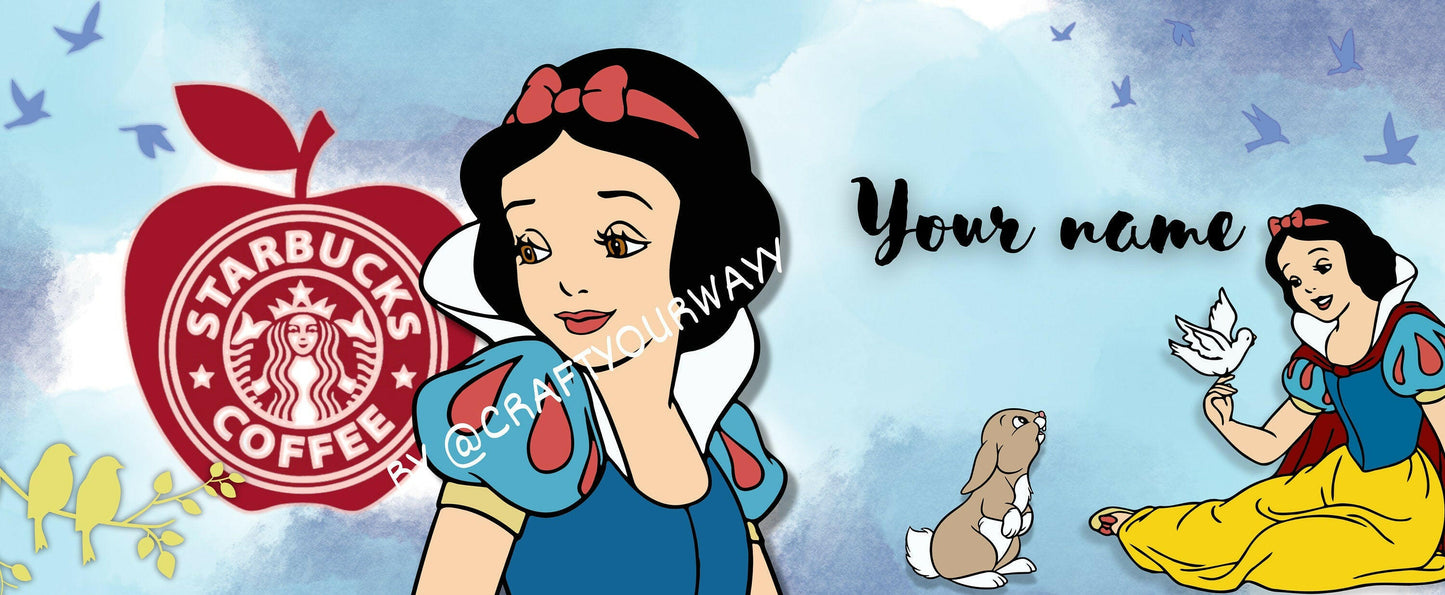 Princess Personalized 11oz Mug with Coffee Logo Glossy Finish, ADD YOUR NAME to Mug of Hot Chocolate with Giftable Box