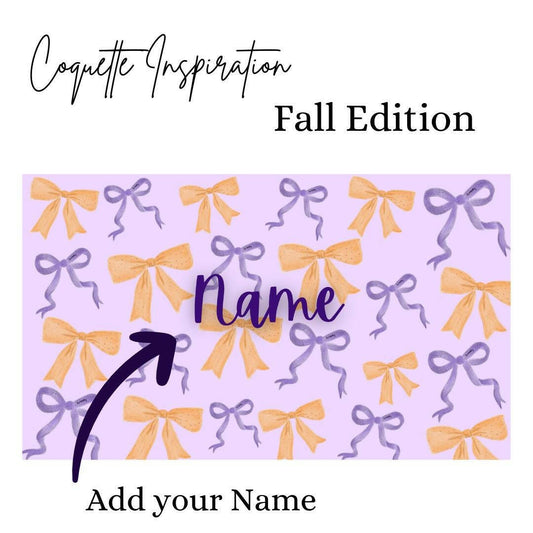 Kids Bottle Cute Halloween Coquette Fall Edition, 12oz Stainless Steel Flip Top, Perfect gift for Birthday Design your cup