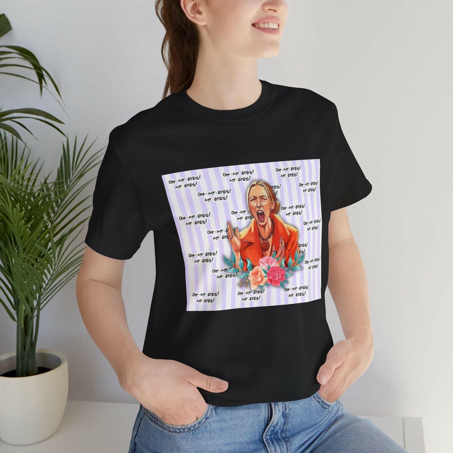 Friends Oh My Eyes T-shirt, 3 Colors Available, Phoebe Friends gift