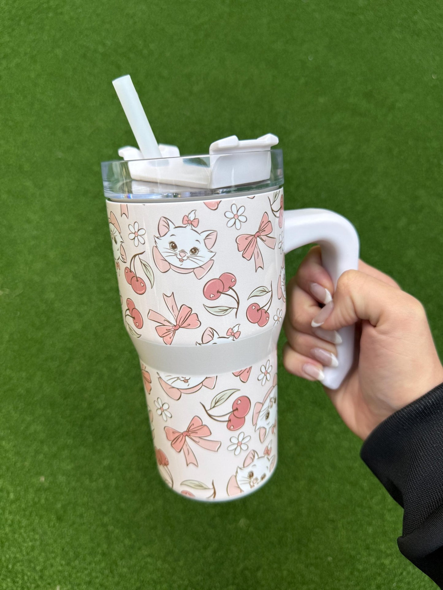 Kids Tumbler 20oz Cup with Handle, Stitch Kids Water Bottle, perfect Birthday Gift