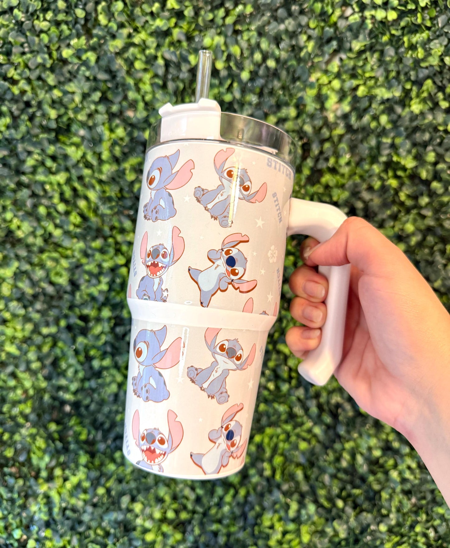 Kids Tumbler 20oz Cup with Handle, Stitch Kids Water Bottle, perfect Birthday Gift