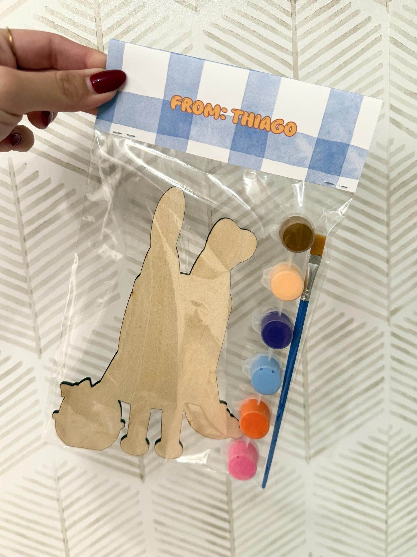 Bluey Easter Basket Stuffer, Easter gift for kids, Painting kit for kids, Easter for school, Coloring Kit