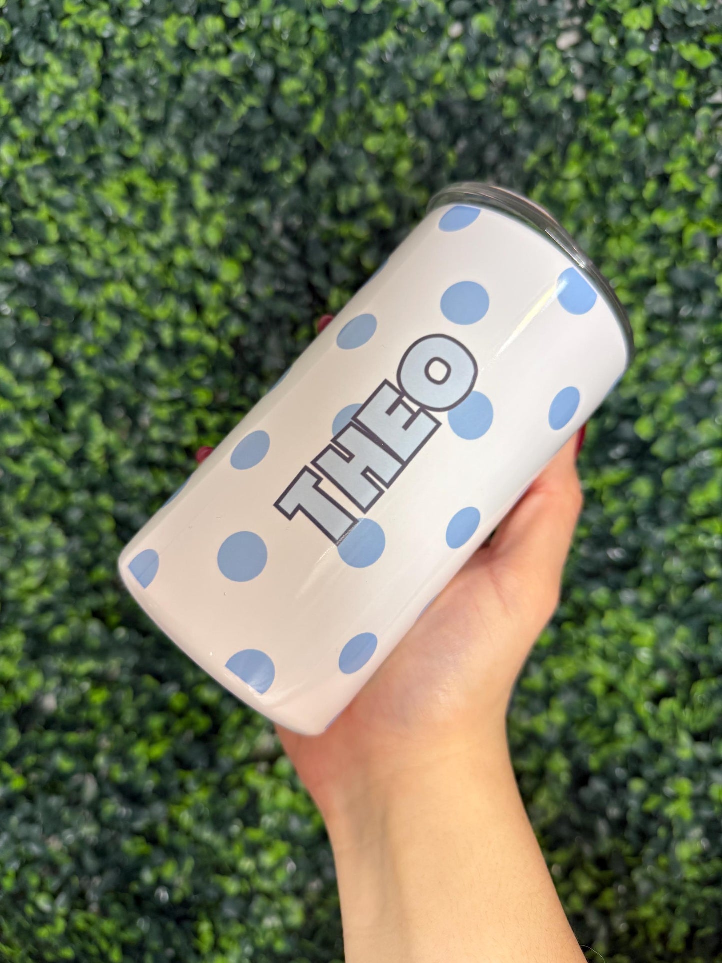 Kids Tumbler 11oz Cup with Handle, Bluey Bingo, Easter Basket Stuffer, Kids Water Bottle, perfect Birthday Gift, Blue Dog