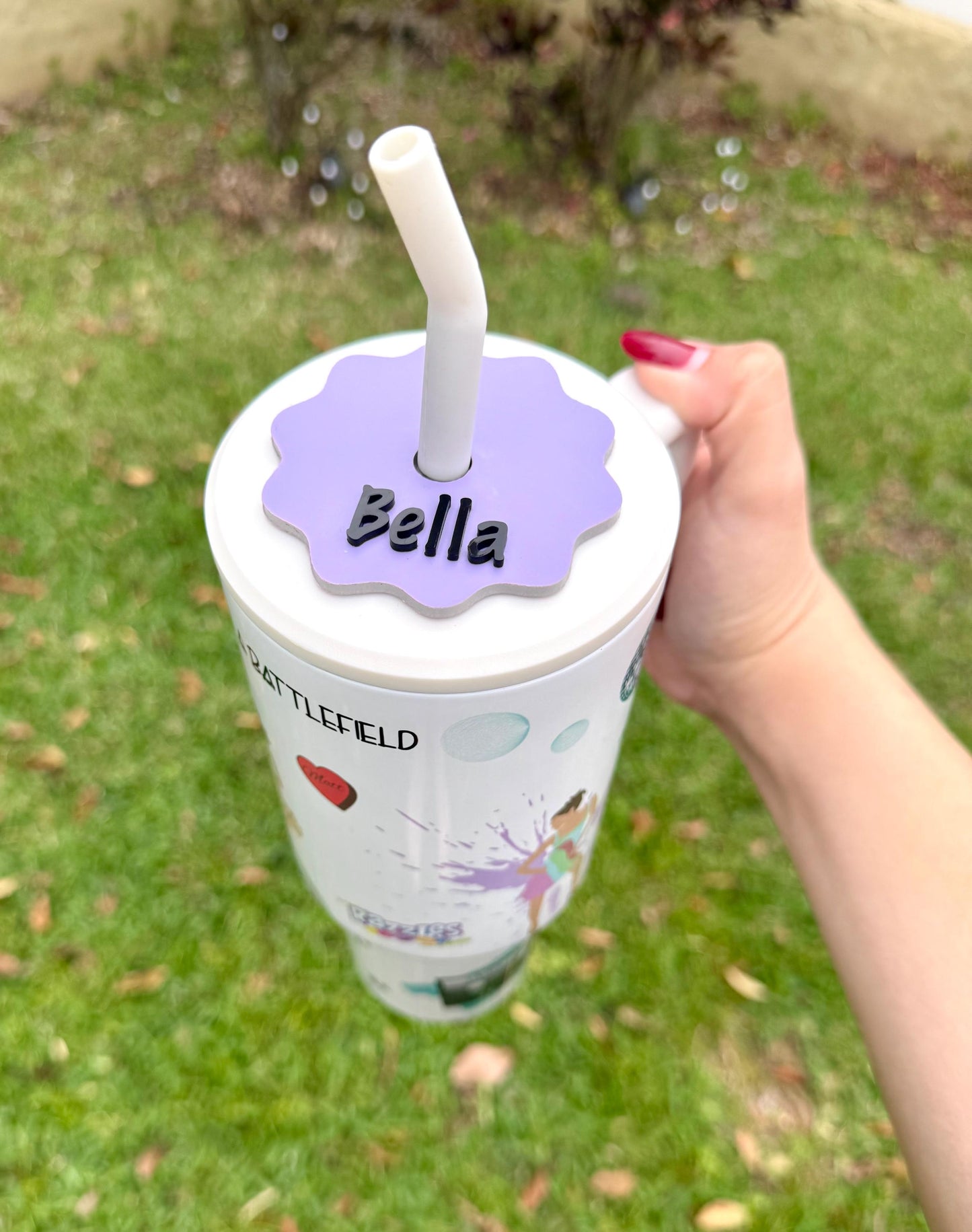 Personalized Tumbler 40oz Women Tumbler, Perfect for 30th Birthday Gifts, Romance Movie Fans, & Tumbler Lovers, Acrylic name plate optional