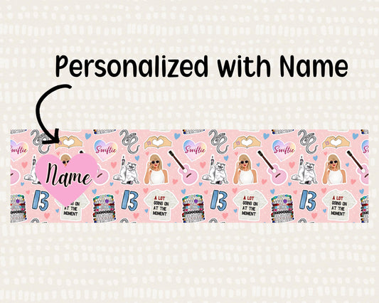 Kids Tumbler 20oz Flip Straw Water Bottle, Swiftie, Tumbler with Handle, Eras Tour, perfect Birthday Gift, Mermaid Princess, Back to school