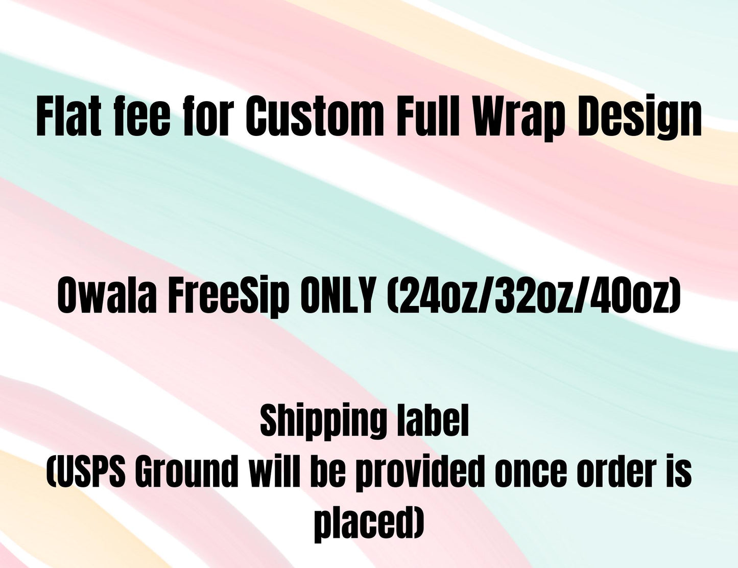 Custom Engraved Owala, Engraving on your pre-owned Owala FreeSip, Full wrap engraving, Engraved tumbler