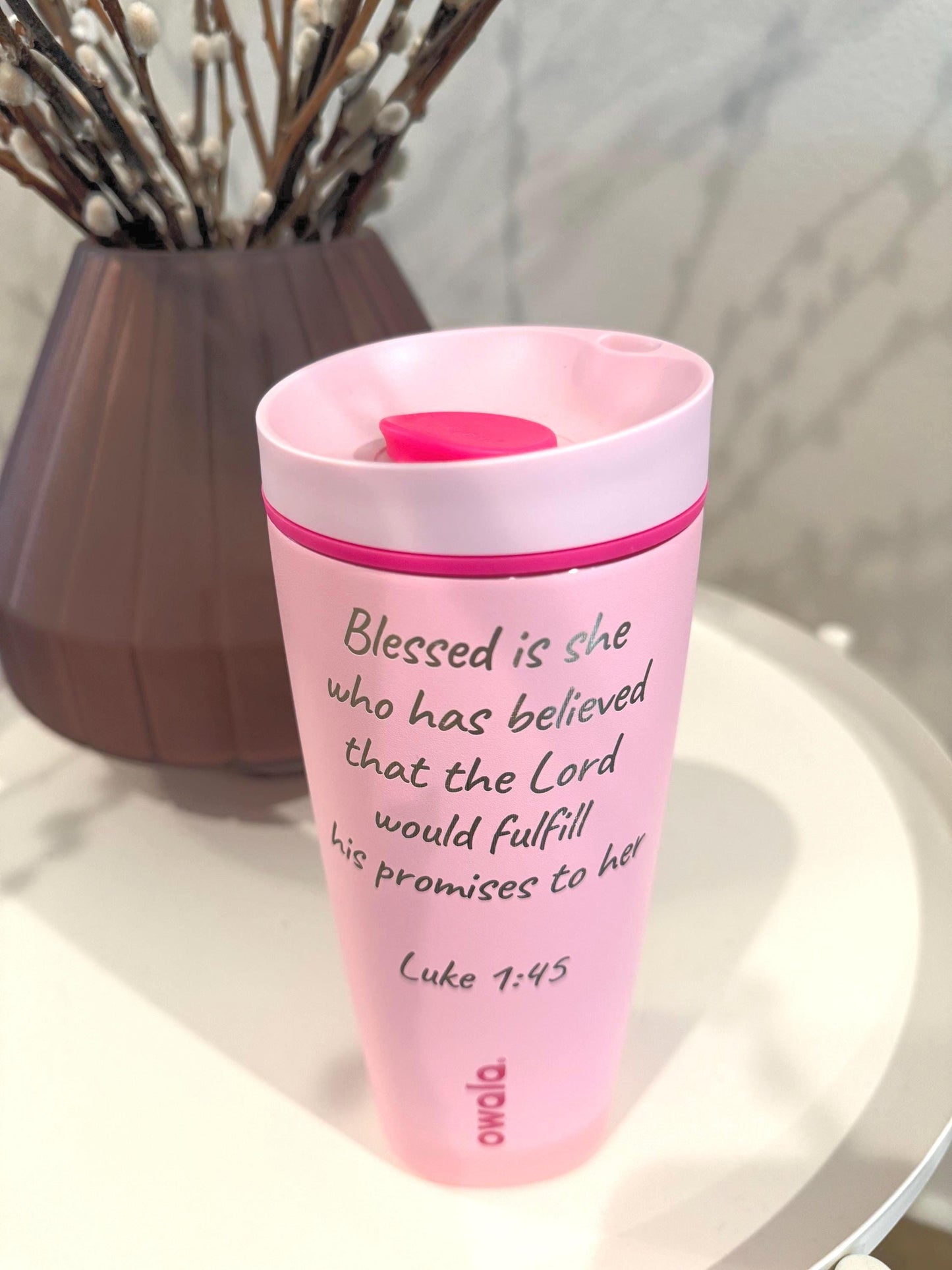 Owala Smooth Sip Coffee Cup Custom Engraved, Morning Devotional, Christian Gifts, Worship Prayer, Womens Christian, Bible Verse Christian
