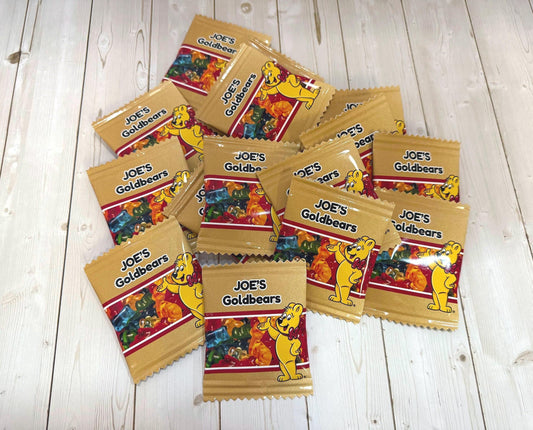 Gummy bears Haribo Party Favors Bundle of Personalized Snack Gummies Kids Party favor, Tabletop decoration, Custom w/ name