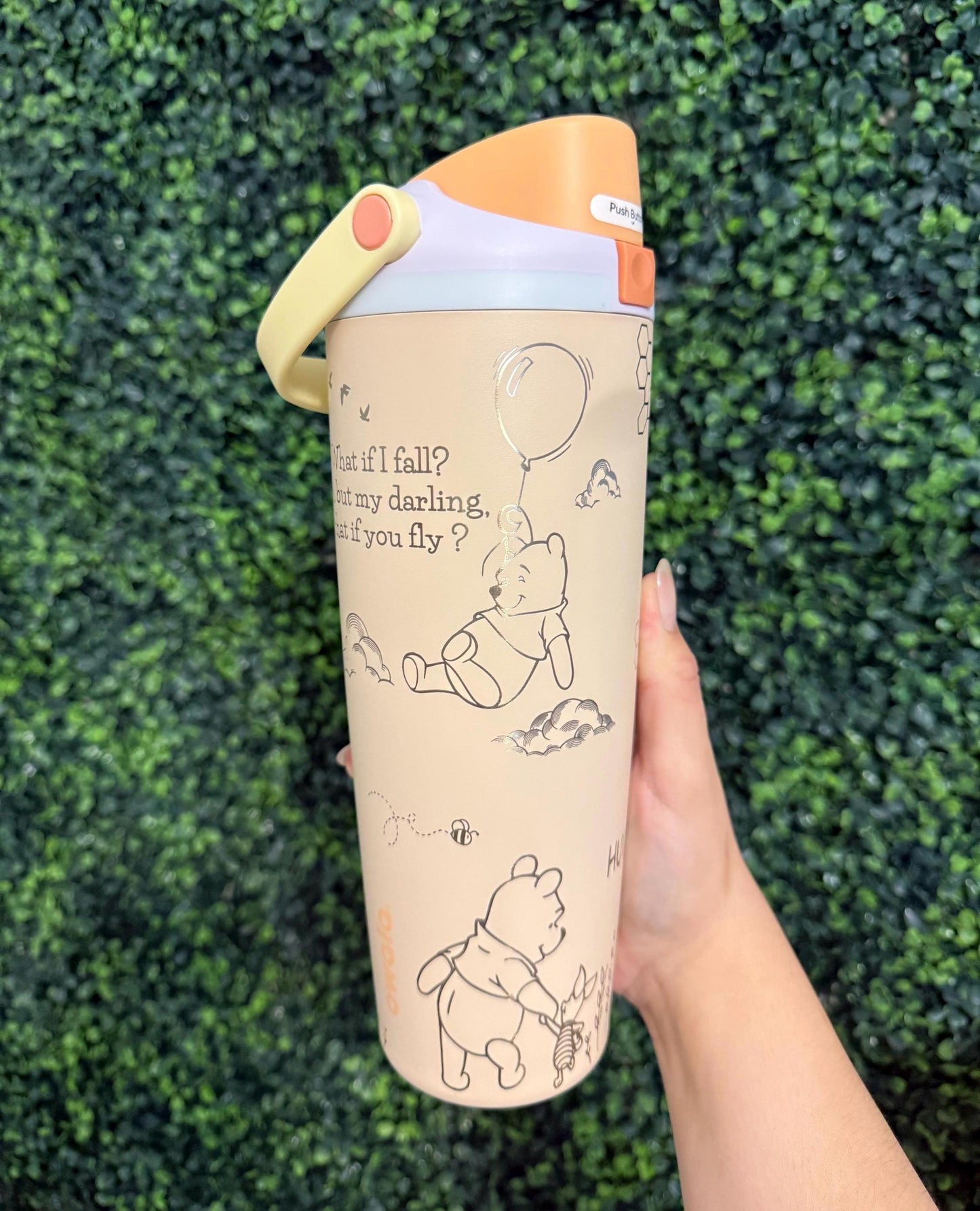Custom Engraved Owala, Disney Winnie the Pooh, 30oz Free Sip Sway, Laser Engraved, Pooh bear Tumbler, Disney engraved gifts, Pooh & Friends
