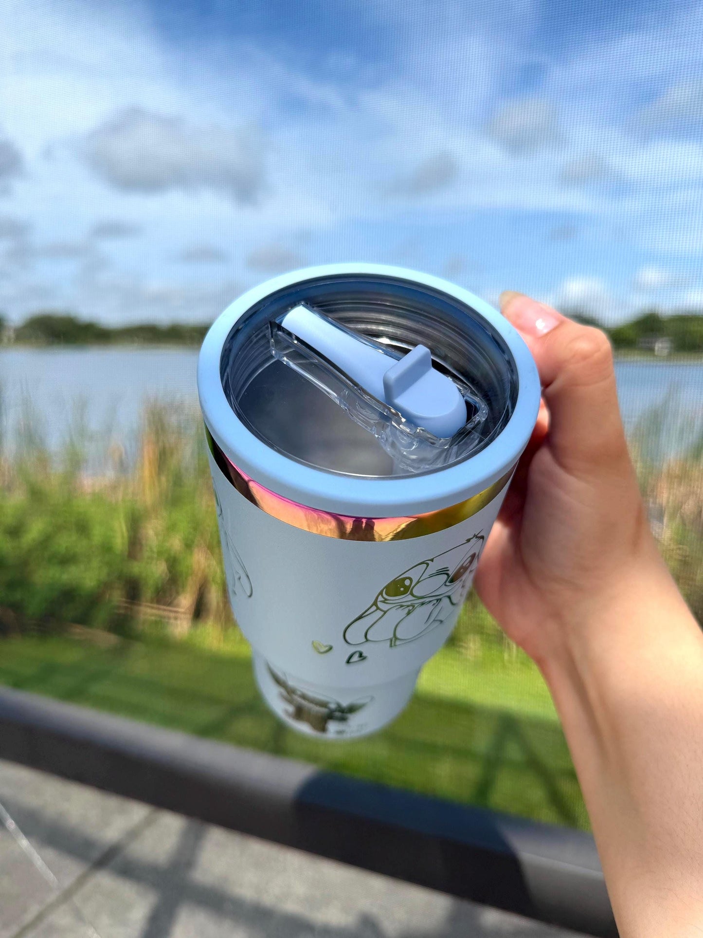 Custom Engraved Kids Tumbler, Lilo and Stitch Tumbler, 20oz with handle, Engraved tumbler, Spill proof cup, Stitch gift for boys and girls