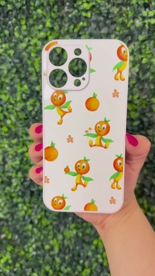 Disney Orange Bird Phone case, Orange Bird Spring, iPhone 16 pro Max case Disney, Orange bird character, Cute Spring phone case, gift for