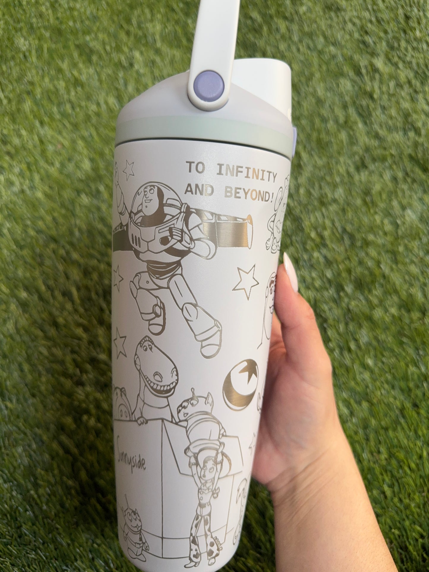 Toys Engraved Owala Water Bottle