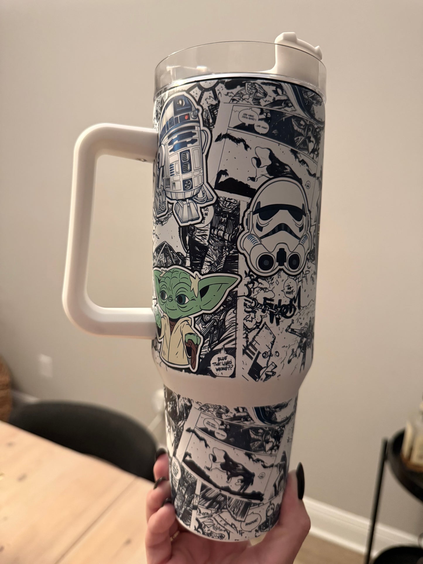 StarWars Tumbler 40oz Glow in the Dark