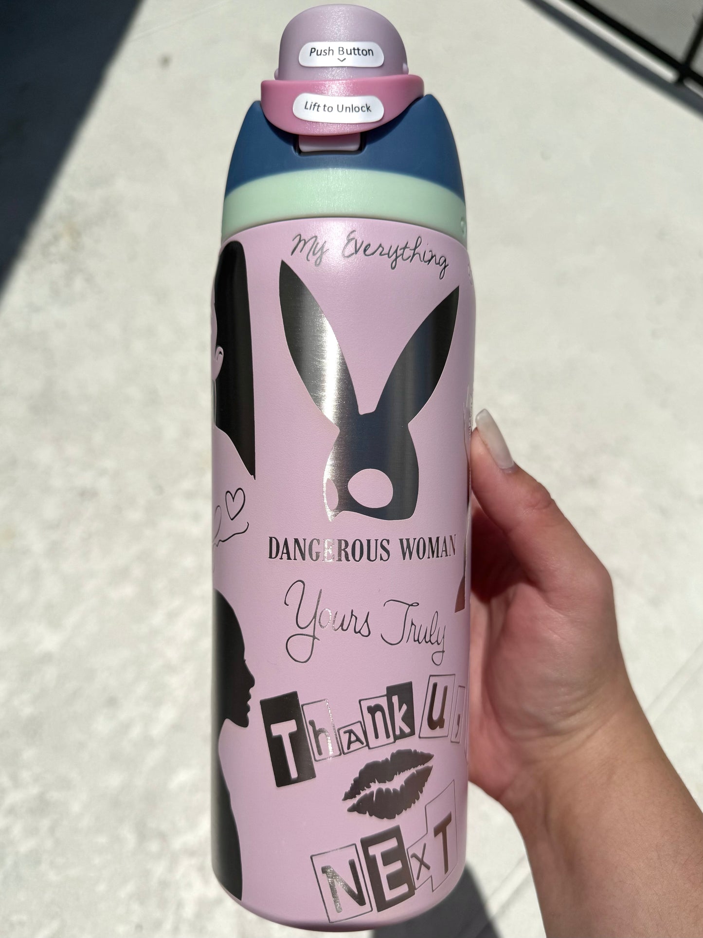 Ariana Engraved Owala Free Sip 32oz