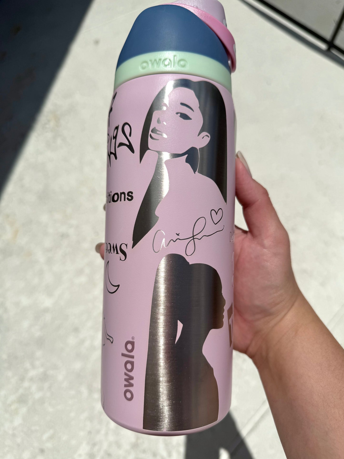 Ariana Engraved Owala Free Sip 32oz