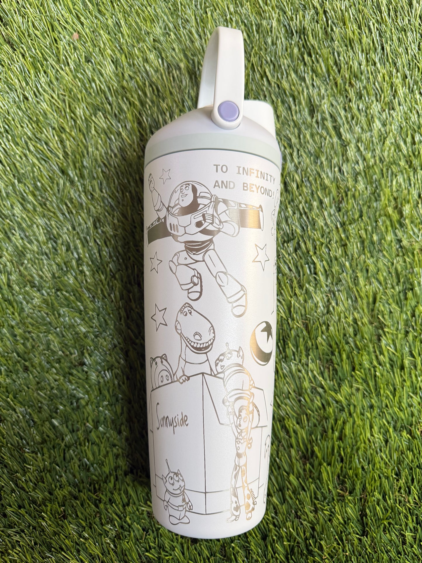 Toys Engraved Owala Water Bottle