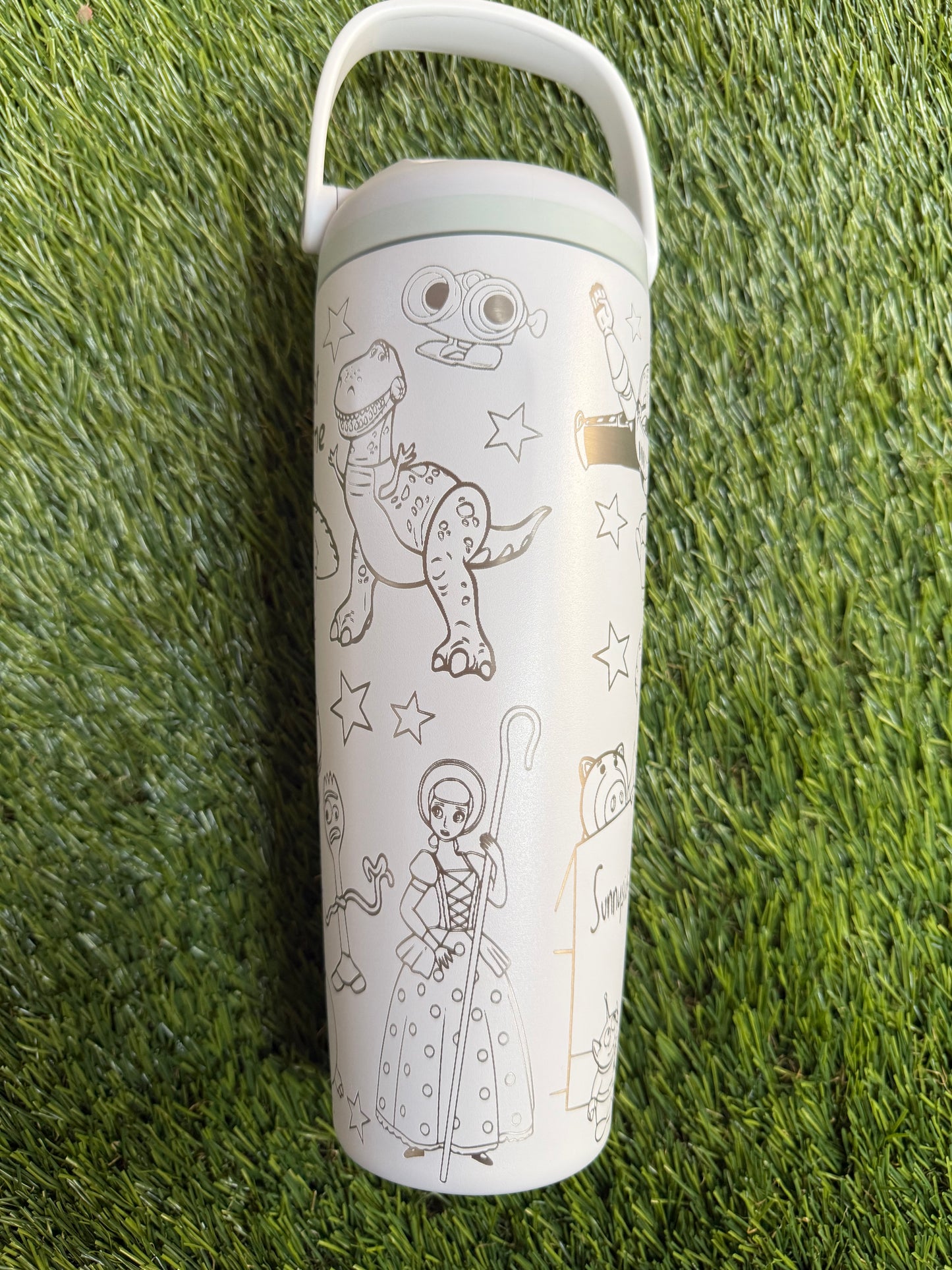 Toys Engraved Owala Water Bottle