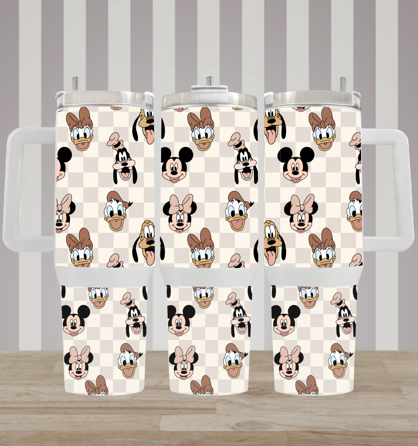 Disney Mashup Neutral Aesthetic, 40oz Tumbler