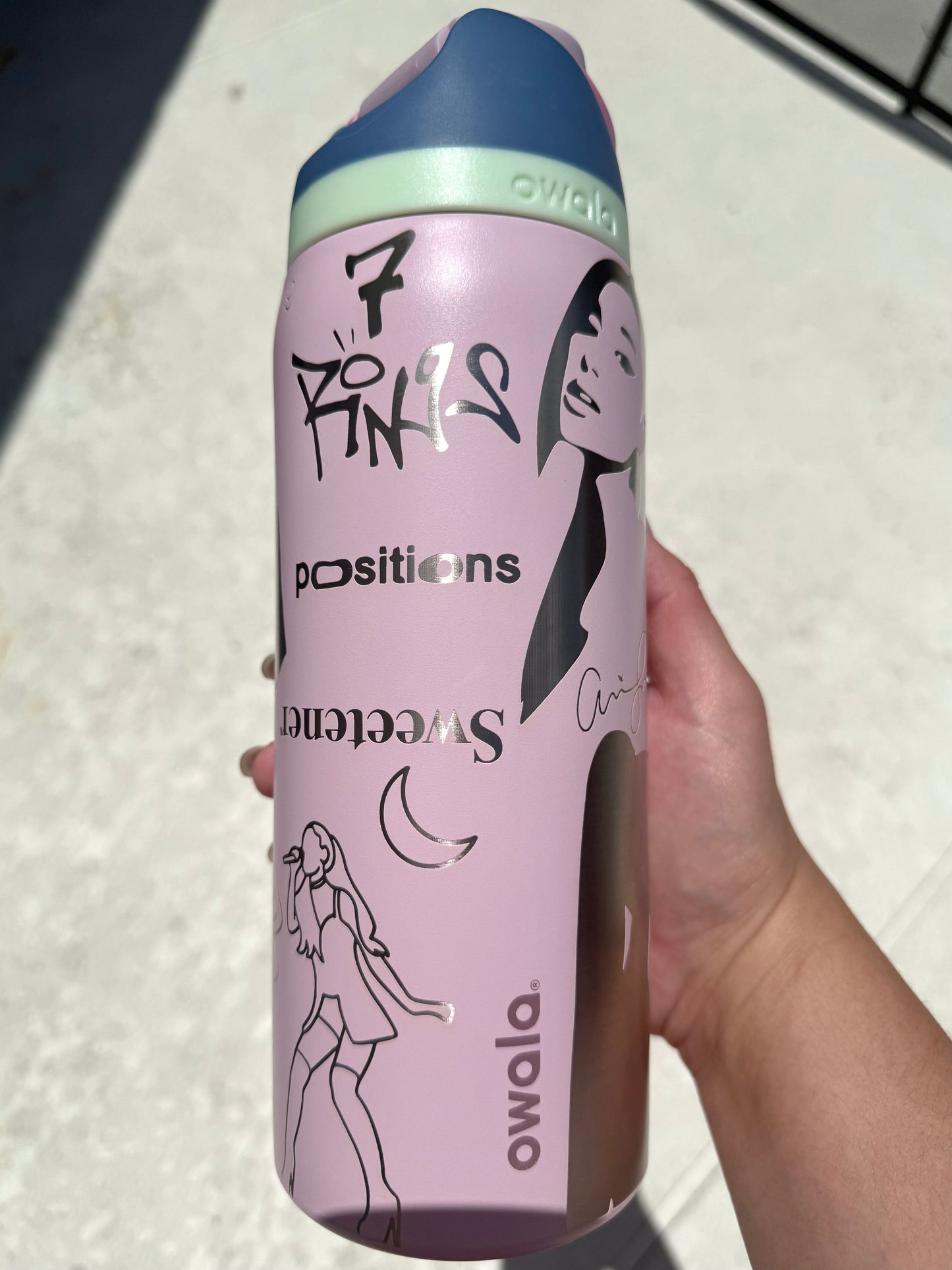 Ariana Engraved Owala Free Sip 32oz