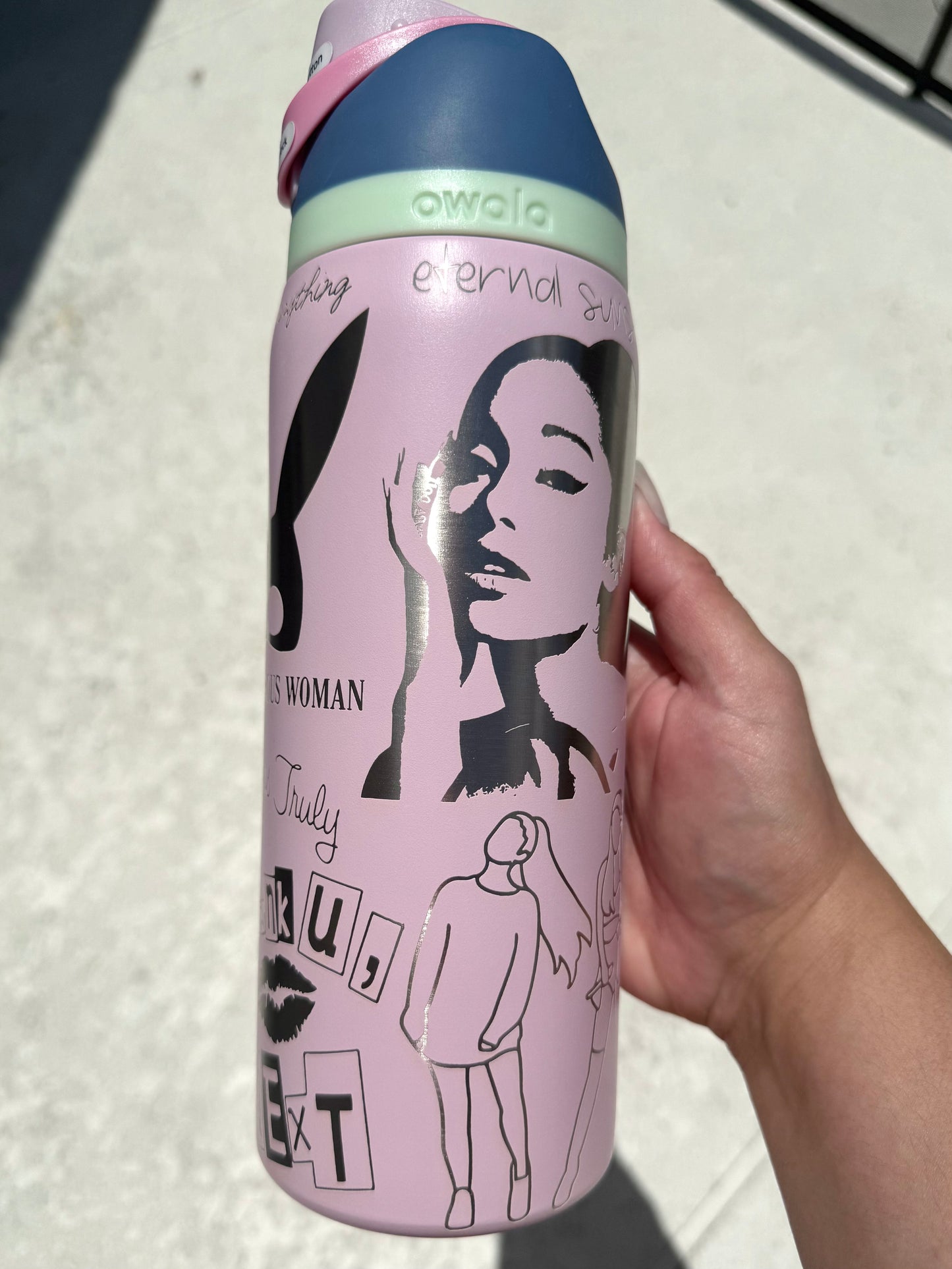 Ariana Engraved Owala Free Sip 32oz