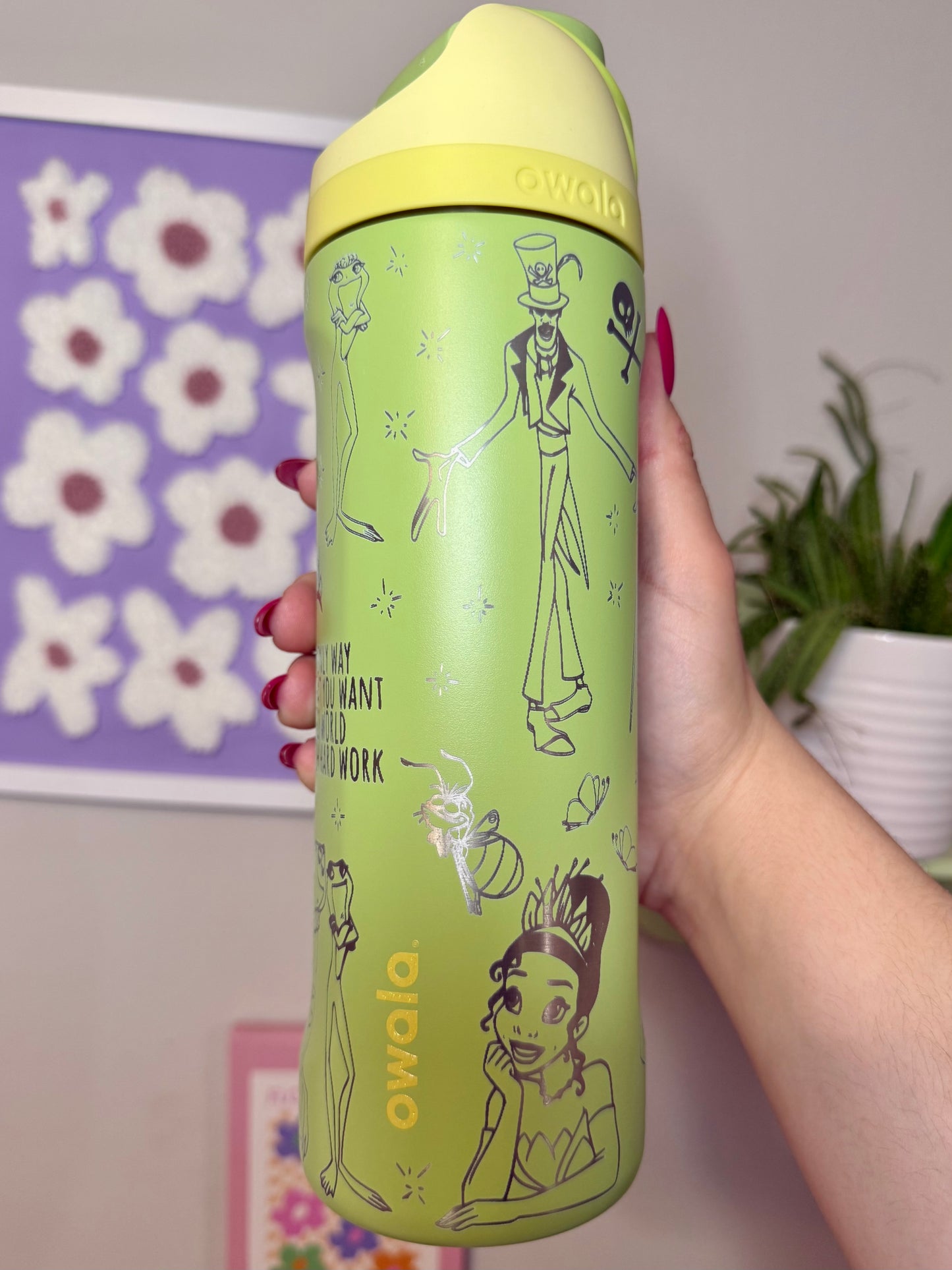 Disney Tiana Owala FreeSip 24oz Princess and the Frog