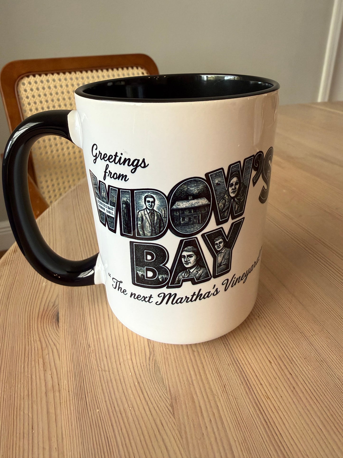 Widows Bay Mug, Horror Comedy Tv Show Mug