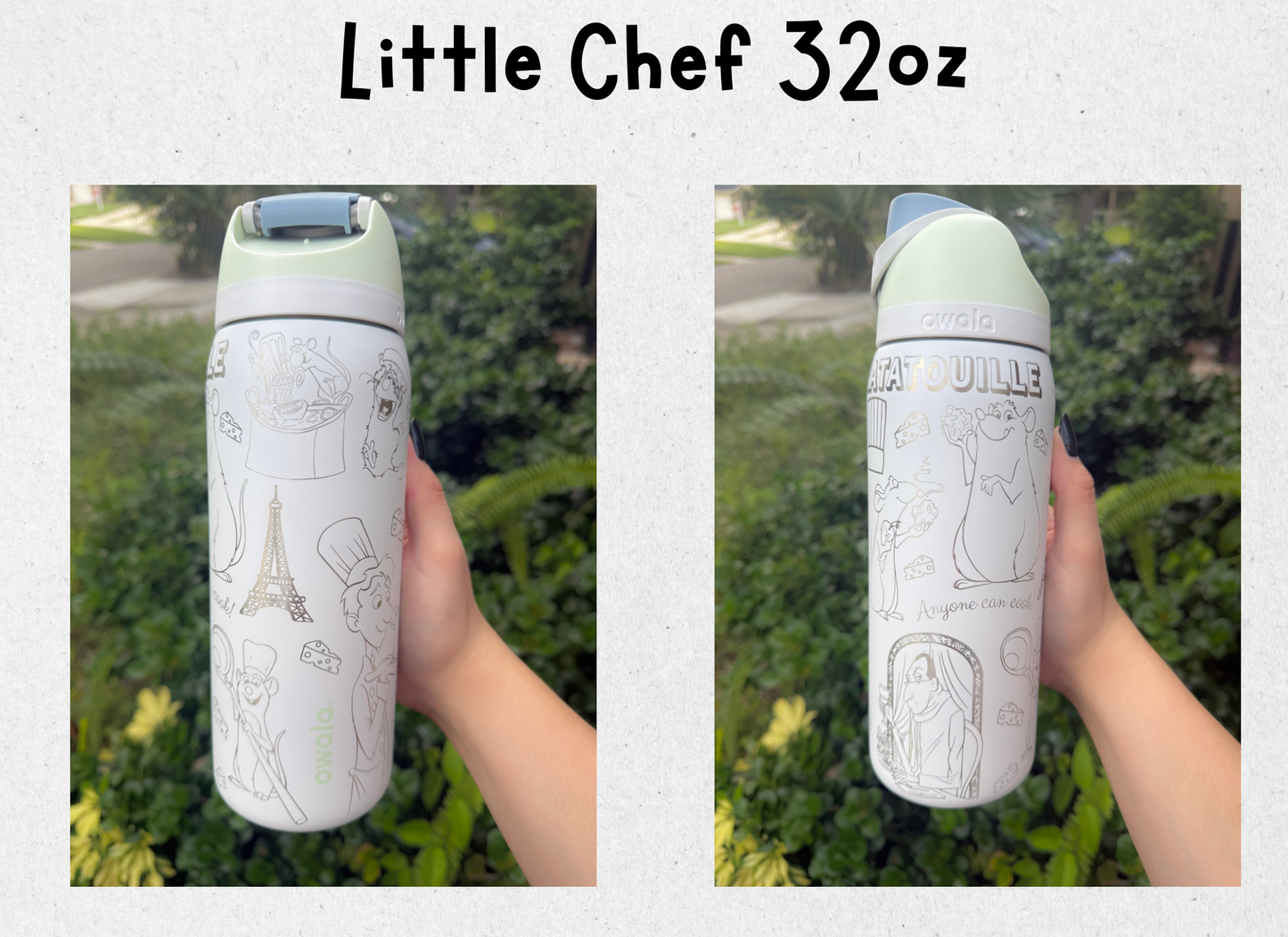 Little Chef Engraved 32oz Owala Free Sip