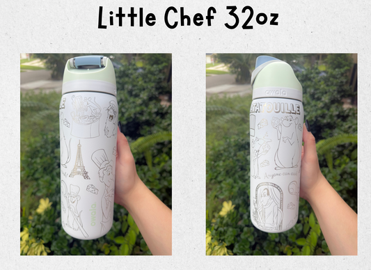 Little Chef Engraved 32oz Owala Free Sip