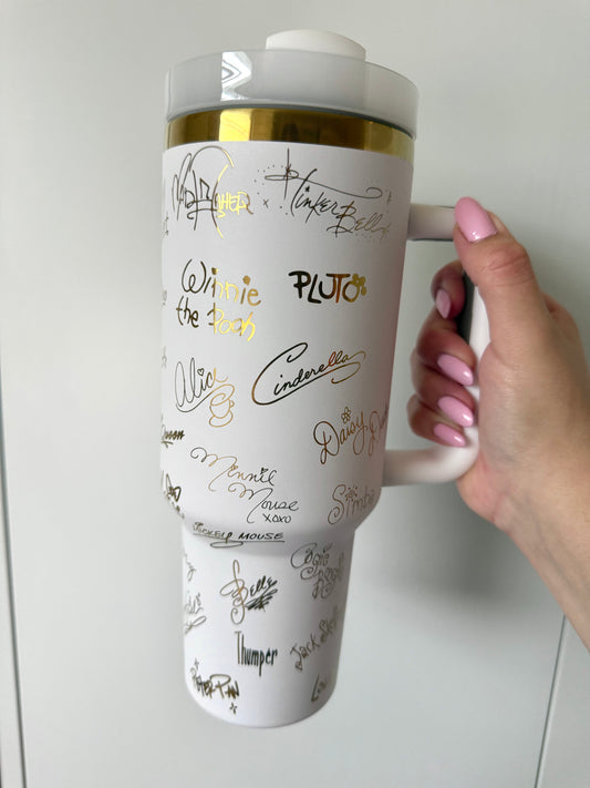 Pals Autograph Engraved 40oz Tumbler