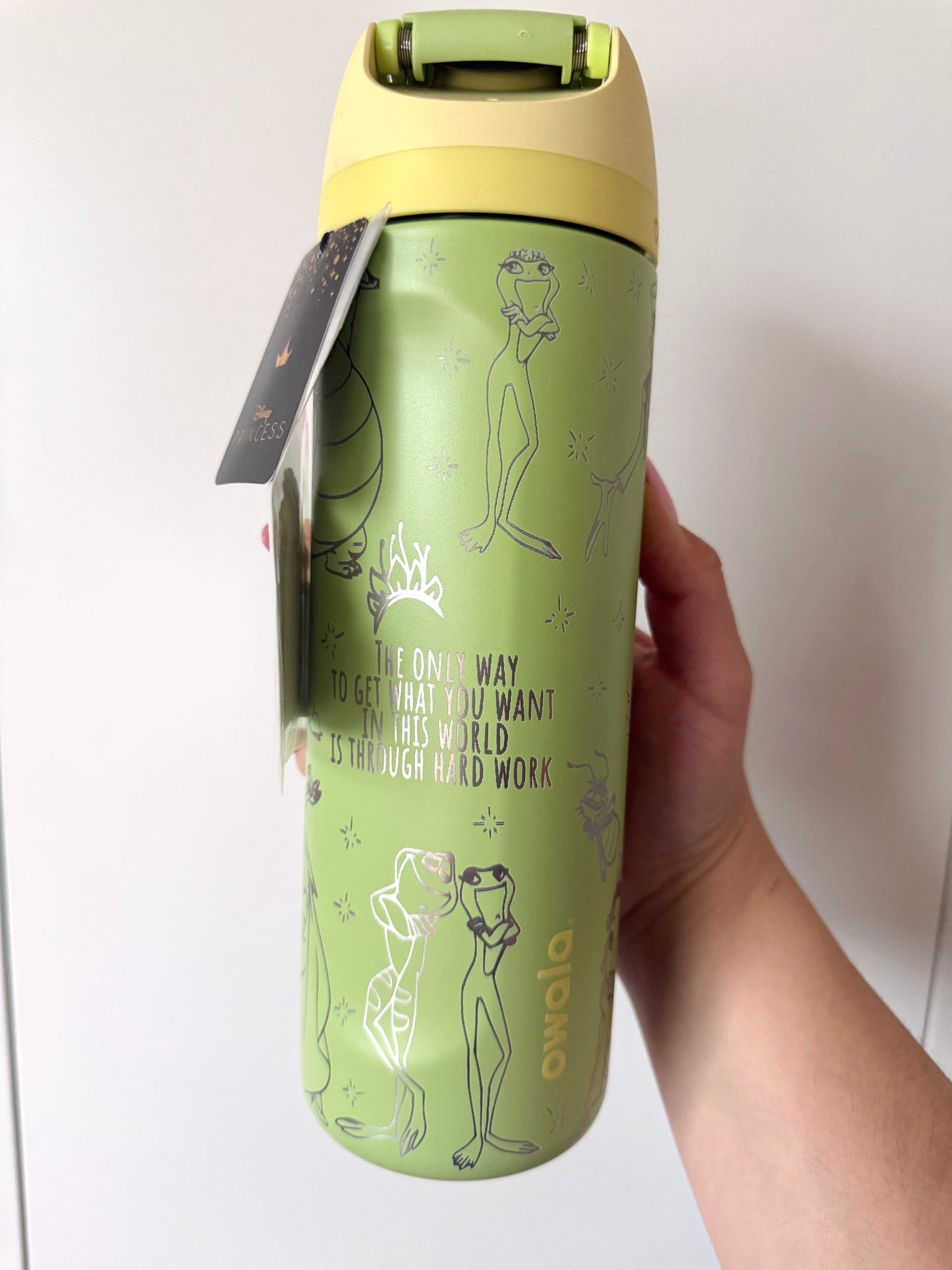 Frog Princess Engraved Owala 24oz Tumbler