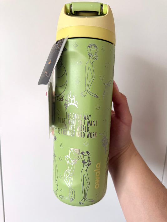 Frog Princess Engraved Owala 24oz Tumbler