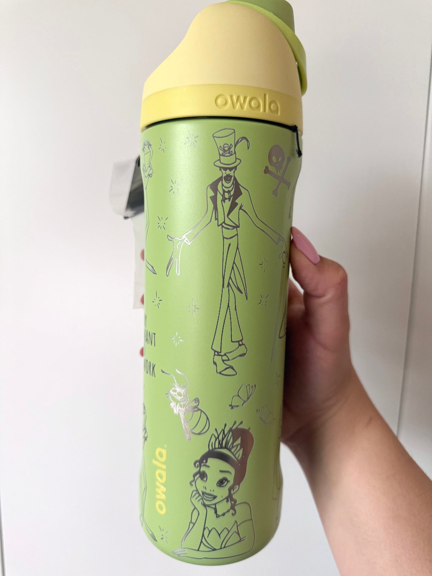 Frog Princess Engraved Owala 24oz Tumbler