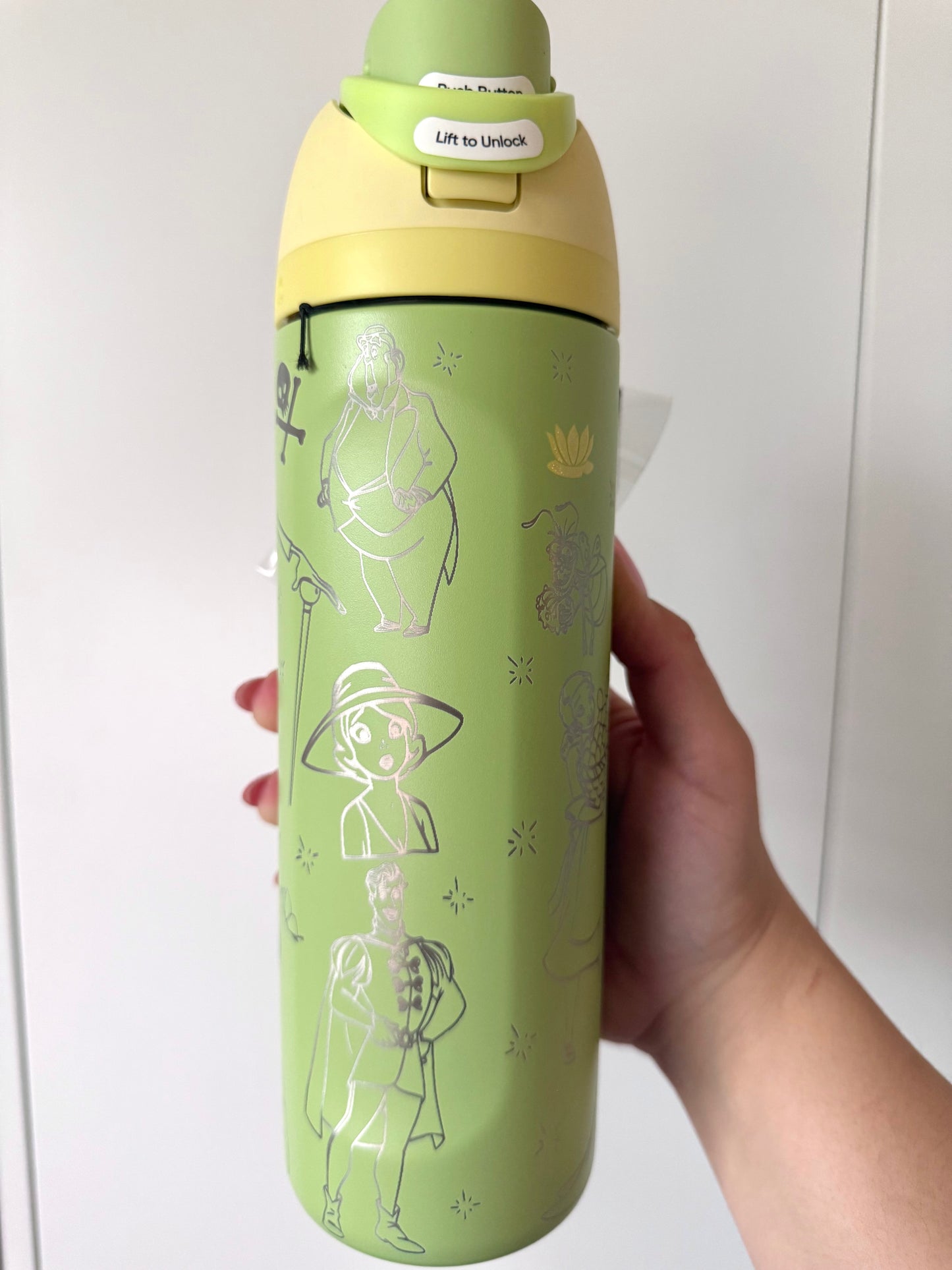 Frog Princess Engraved Owala 24oz Tumbler