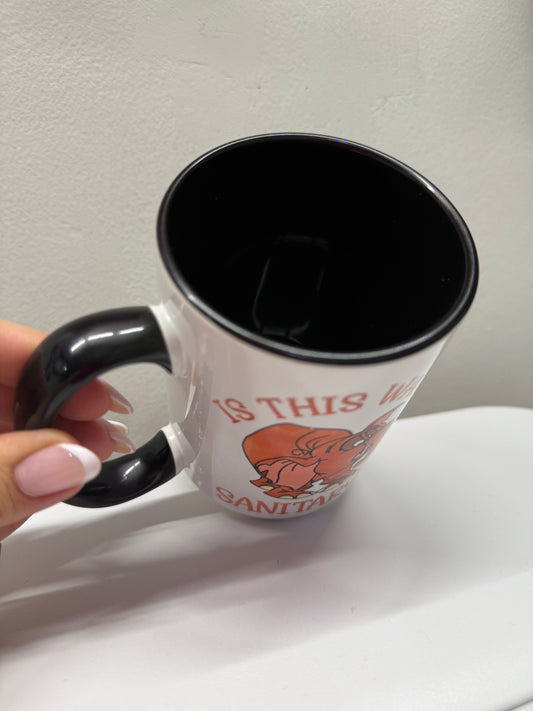 Tarzan Elephant Water Sanitary Mug, 16oz Mug