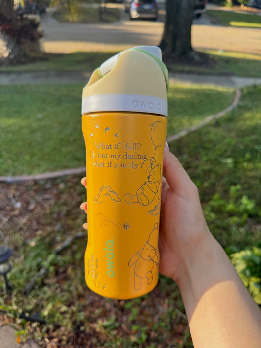 Kids Owala FreeSip 16oz, Pooh Bear